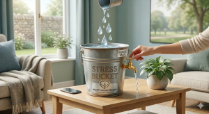 Read more about the article The “Stress Bucket”: Why We Feel Overwhelmed and How to Empty It